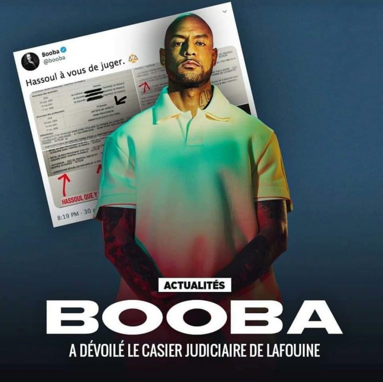 BOOBA DEVOILE LE CASIER JUDICIAIRE DE LA FOUINE